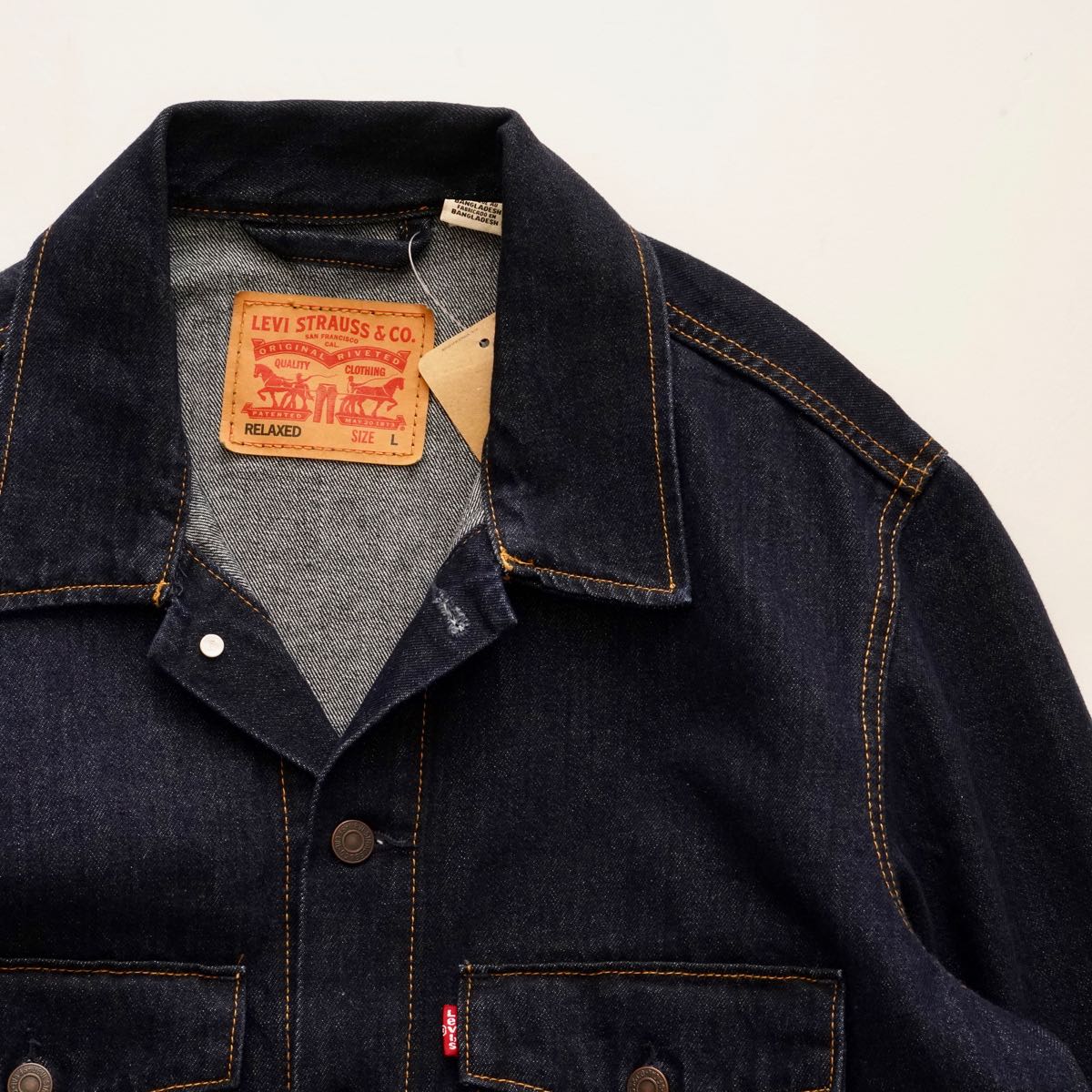 LEVI'S リーバイス リラックスフィット デニム トラッカージャケット