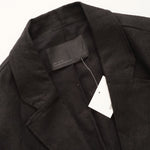 画像をギャラリービューアに読み込む, oak + fort オークアンドフォート ブラック リネン100% テーラードジャケット BLACK LINEN TAILORED JACKET MEN
