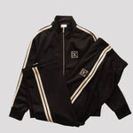 画像をギャラリービューアに読み込む, CK カルバンクライン ブラック ジップアップ ジャージ  CALVIN KLEIN BLACK ZIP-UP JERSEY TOP MENS
