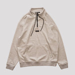 画像をギャラリービューアに読み込む, KARL LAGERFELD PARIS カールラガーフェルド パリ グレー 1/4ジップ トップ GRAY QUARTER-ZIP TOP MEN
