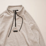 画像をギャラリービューアに読み込む, KARL LAGERFELD PARIS カールラガーフェルド パリ グレー 1/4ジップ トップ GRAY QUARTER-ZIP TOP MEN
