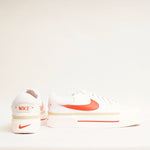 画像をギャラリービューアに読み込む, NIKE ナイキ ホワイト ×オレンジ コート レガシー リフト WHITE ORANGE W COURT LEGACY LIFT SNEAKERS
