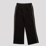 画像をギャラリービューアに読み込む, KARL LAGERFELD PARIS カールラガーフェルド パリ ブラック サイドメッシュイージーパンツ BLACK SIDE-MESH EASY PANTSWOMEN

