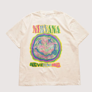 ニルヴァーナ ネバーマインド ホワイト Tシャツ NIRVANA NEVERMIND
