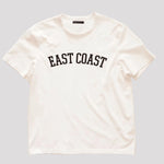 画像をギャラリービューアに読み込む, oak + fort オークアンドフォート ホワイト イーストコースト フロッキープリント Tシャツ  WHITE EAST COAST FLOCK-PRINT T-SHIRT
