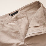 画像をギャラリービューアに読み込む, oak + fort オークアンドフォート ライトグレー ナイロン ショートパンツ LIGHT-GRAY NYLON SHORTS PANTS MEN
