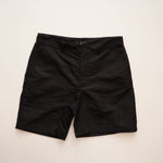 画像をギャラリービューアに読み込む, oak + fort オークアンドフォート ブラック ナイロン ショートパンツ NYLON SHORTS PANTS MEN
