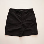 画像をギャラリービューアに読み込む, oak + fort オークアンドフォート ブラック ナイロン ショートパンツ NYLON SHORTS PANTS MEN
