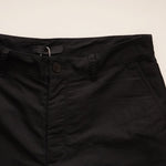画像をギャラリービューアに読み込む, oak + fort オークアンドフォート ブラック ナイロン ショートパンツ NYLON SHORTS PANTS MEN
