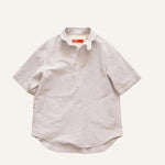 画像をギャラリービューアに読み込む, アドラーブル アイスブルー コットン プルオーバーシャツ ADOLUVLE ICE BLUE COTTON PULLOVER SHIRTS
