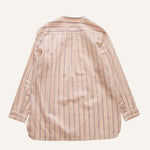 画像をギャラリービューアに読み込む, フレイム コットン シルク ストライプ プルオーバー シャツ ブラウス FRAME COTTON SILK STRIPED PULL-OVER SHIRT BLOUSE WOMEN
