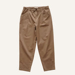 画像をギャラリービューアに読み込む, oak + fort オークアンドフォート ブラウン イージータックパンツ BROWN EASY TUCK PANT WOMEN
