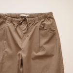 画像をギャラリービューアに読み込む, oak + fort オークアンドフォート ブラウン イージータックパンツ BROWN EASY TUCK PANT WOMEN
