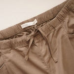 画像をギャラリービューアに読み込む, oak + fort オークアンドフォート ブラウン イージータックパンツ BROWN EASY TUCK PANT WOMEN
