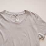 画像をギャラリービューアに読み込む, ジェームス パース サックスブルー 半袖カットソー クルーネック Tシャツ JAMES PERSE SAX-BLUE TEE CREW-NECK T-SHIRT WOMENS
