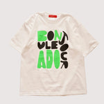 画像をギャラリービューアに読み込む, アドラーブル オリジナル ホワイト ボンジュール Tシャツ ADOLUVLE ORIGINAL WHITE BONJOUR T-SHIRTS
