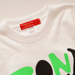 画像をギャラリービューアに読み込む, アドラーブル オリジナル ホワイト ボンジュール Tシャツ ADOLUVLE ORIGINAL WHITE BONJOUR T-SHIRTS
