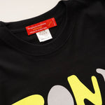 画像をギャラリービューアに読み込む, アドラーブル オリジナル ブラック ボンジュール Tシャツ ADOLUVLE ORIGINAL BLACK BONJOUR T-SHIRTS
