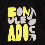 画像をギャラリービューアに読み込む, アドラーブル オリジナル ブラック ボンジュール Tシャツ ADOLUVLE ORIGINAL BLACK BONJOUR T-SHIRTS

