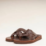 画像をギャラリービューアに読み込む, THE SANDALMAN サンダルマン #3 バーガンディ レザー サンダル アメリカ製 #3 BURGUNDY LEATHER SANDAL MADE IN USA MEN

