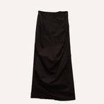 画像をギャラリービューアに読み込む, oak + fort オークアンドフォート ブラック タイト デザインスカート BLACK DESIGH SKIRT WOMEN
