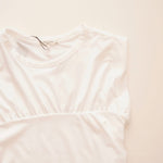 画像をギャラリービューアに読み込む, ラグアンドボーン RAG&amp;BONE ジャージー バンデッド トップ カットソー ホワイト Tシャツ THE JERSEY BANDED TOP WHITE TEE WOMEN
