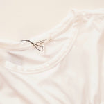 画像をギャラリービューアに読み込む, ラグアンドボーン RAG&amp;BONE ジャージー バンデッド トップ カットソー ホワイト Tシャツ THE JERSEY BANDED TOP WHITE TEE WOMEN
