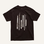 画像をギャラリービューアに読み込む, CIRCULATE サーキュレート ブラック アートツール プリント Tシャツ アメリカ製 BLACK CIRCULATE ARTS PRNT TEE MADE IN USA
