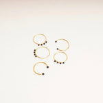 画像をギャラリービューアに読み込む, ISABEL MARANT イザベル・マラン ゴールド×ブラック 5連 リングセット  GOLD×BLACK 5P RING SET WOMEN
