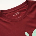 画像をギャラリービューアに読み込む, SATURDAYS NEW YORK CITY サタデーズ ニューヨーク ボルドー 長袖 プリント Tシャツ BORDEAUX LONG SLEEVE PRINT T-SHIRT 63-01w
