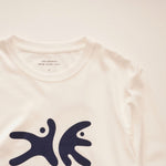画像をギャラリービューアに読み込む, SATURDAYS NEW YORK CITY サタデーズ ニューヨーク ホワイト 長袖 プリント Tシャツ WHITE LONG SLEEVE PRINT T-SHIRT 63-01w
