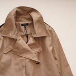 画像をギャラリービューアに読み込む, ラグアンドボーン ニューヨーク カーキ クロップドトレンチ RAG&amp;BONE NEWYORK KHAKI CROPPED TRENCH WOMEN
