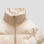 画像をギャラリービューアに読み込む, CK カルバンクラインジーンズ ホワイト パファー クロップドジャケット CALVIN KLEIN JEANS WHITE PUFFER CROPPED JACKET WOMENS
