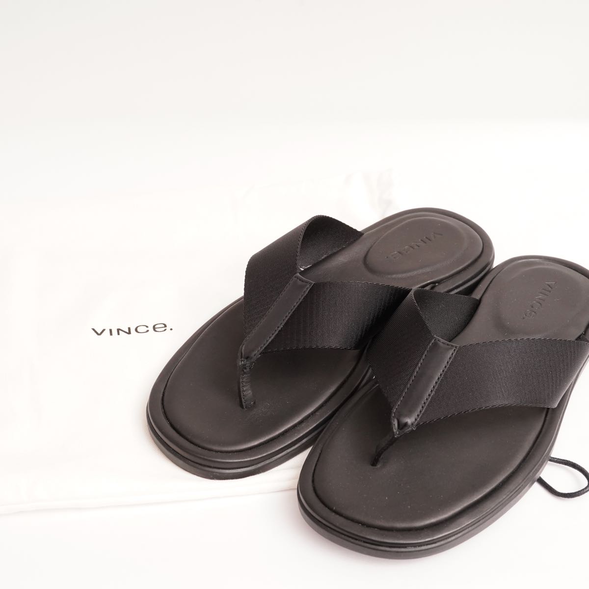 ヴィンス ブラック ディーン ナイロンサンダル トングサンダル  VINCE BLACK DEAN NYLON SANDALS MENS