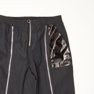 ナイキ ブラック ルーズフィット ジップデザイン パンツ NIKE BLACK LOOSE-FIT ZIP DESIGN PANTS WOMEN