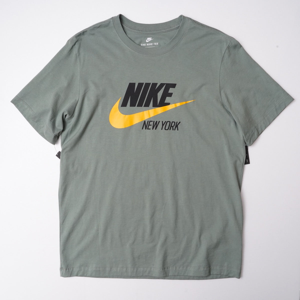 NIKE NEW YORK SWOOSH ナイキ ニューヨーク限定 グリーン スウッシュ Tシャツ GREEN TEE T-SHIRT