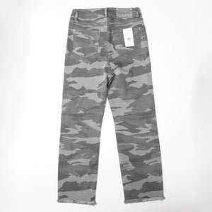 スプレンディッド カモフラージュ柄 エコ ハイライズ ストレッチ カットオフ パンツ SPLENDID ECO CAMOUFLAGE CUT-OFF PANTS WOMENS