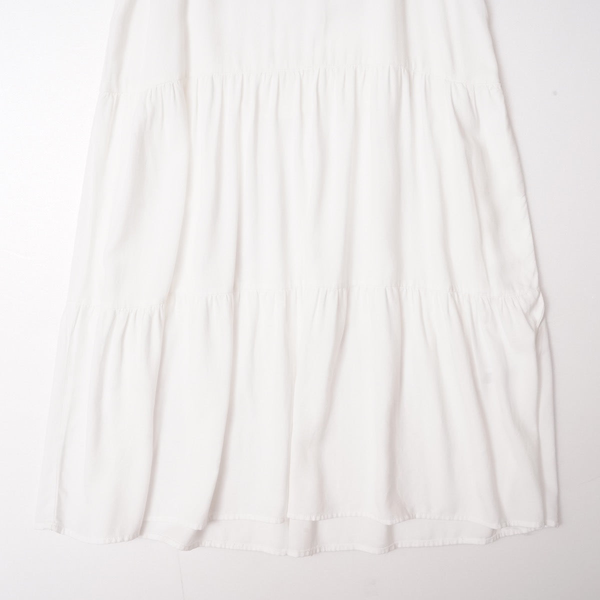 スプレンディッド ホワイトノースリーブドレス ティアードワンピース SPLENDID WHITE  SLEEVELESS DRESS TIERED ONE-PIECE WOMENS