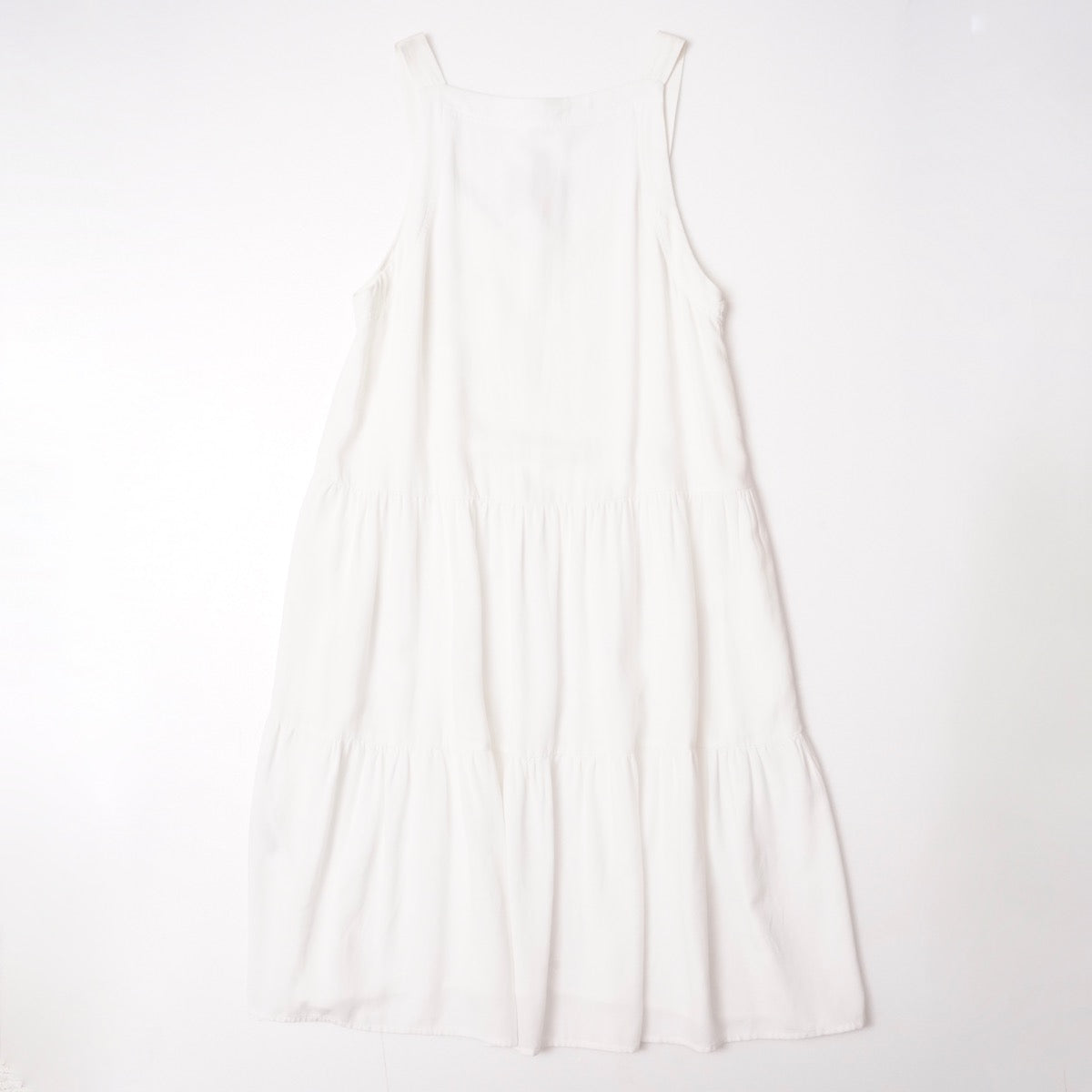 スプレンディッド ホワイトノースリーブドレス ティアードワンピース SPLENDID WHITE  SLEEVELESS DRESS TIERED ONE-PIECE WOMENS