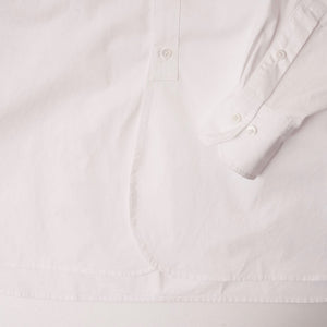 アドラーブル ホワイト スプリットラグランスリーブ ビッグシルエット シャツ ADOLUVLE ORIGINAL WHITE SPLIT RAGLAN SLEEVE BIG SHIRT LONG SLEEVE