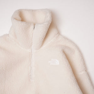 ノースフェイス ガーデニアホワイト ボアフリース クォータージップトップ THE NORTH FACE WHITE BOA FLEECE TOP WOMENS