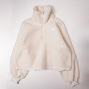 ノースフェイス ガーデニアホワイト ボアフリース クォータージップトップ THE NORTH FACE WHITE BOA FLEECE TOP WOMENS