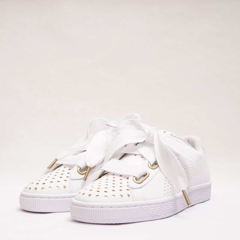 Puma basket heart ath best sale lux wn's