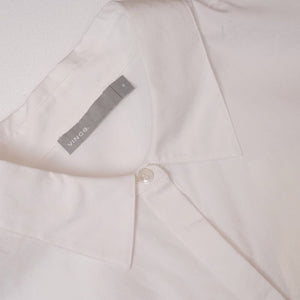 ビンス ヴィンス ホワイト シンチスリーブ コットンシャツ VINCE WHITE CINCHED SLEEVE COTTON SHIRT WOMENS