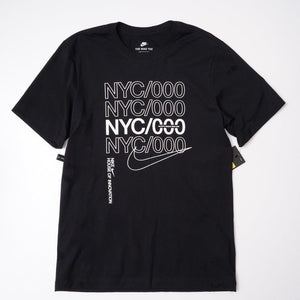 ナイキ 黒Tシャツ ハウスオブイノベーション ニューヨークシティ 限定 NIKE BLACK TEE T SHIRT HOUSE OF INNOVATION 000 NEWYORK LIMITED