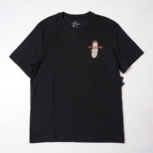 ナイキ 黒Tシャツ ソールフード プリントT ユニークT NIKE BLACK TEE SOLE-FOOD 「LOS ZAPATOS MAS FRESCOS」T-SHIRT
