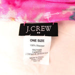 画像をギャラリービューアに読み込む, ジェイクルー ピンク 花柄 フラワー柄 ストール J.CREW PINK FLOWER STOLE WOMENS
