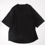画像をギャラリービューアに読み込む, アドラーブル オリジナル ブラック ビッグシルエット ドロップショルダー クルーネックTシャツ  ADOLUVLE ORIGINAL BLACK TEE DROP-SHOULDER CREW-NECK MADE IN JAPAN
