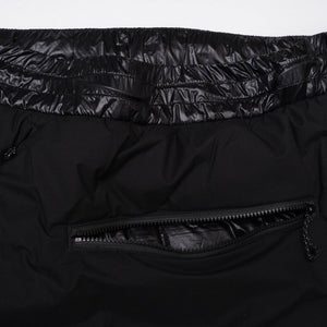 ノースフェイス ブラック ダウンスカート インシュレイテッド ビレイスカート 保存袋付き THE NORTH FACE L6 BLY SKIRT SUMMIT SERIES UNISEX