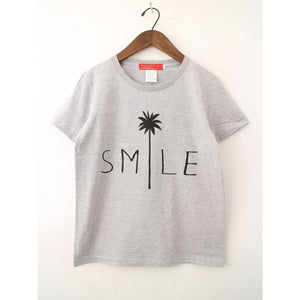 アドラーブル オリジナル ライトグレー Tシャツ 『スマイル』 ADOLUVLE ORIGINAL LT. GRAY 『SMILE』 T-SHIRTS MADE IN JAPAN